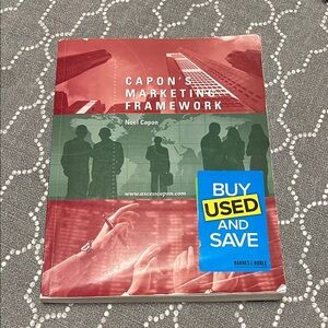 Capon's Marketing Framework Book